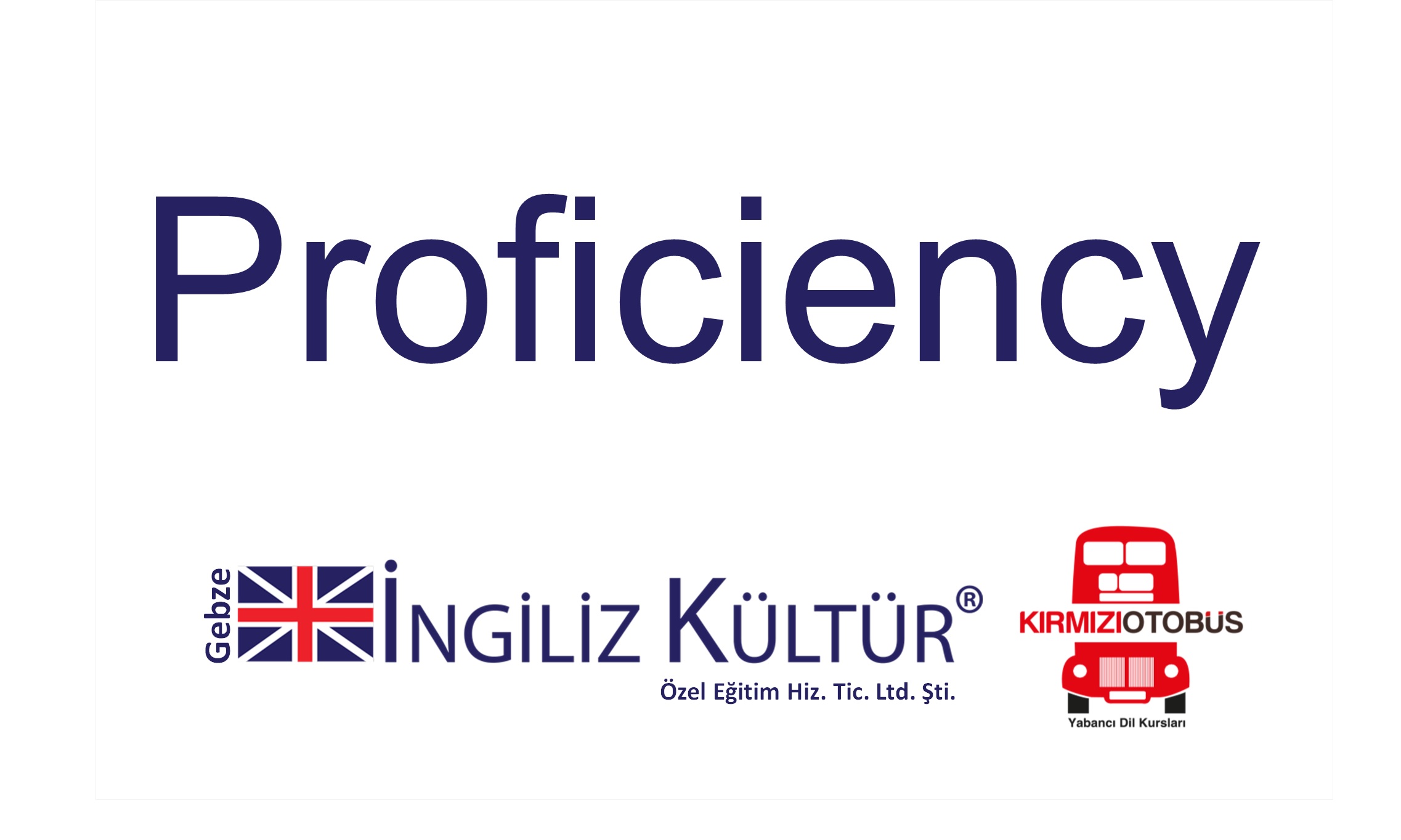 gebze proficiency kursu